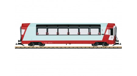 LGB 33666, 33670, 33671 - 3 teiliges Set Panoramawagen «Glacier-Express»