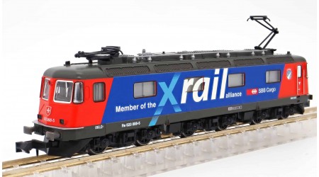 Kato / Hobbytrain 10176 Elektr. Lokomotive Re 6/6 der SBB Cargo "X RAIL"