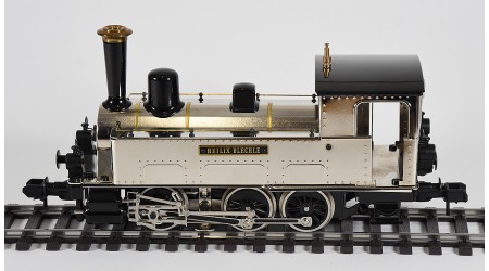 Märklin 45295 / 45297 - 3 teiliges Set mit Tenderlokomotive "HEILIX BLECHLE" und 2 Personenwagen