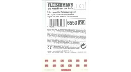 Fleischmann 6553 - DB-Logos in neuester Ausführung