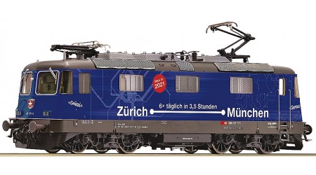 Roco 71413 Elektrolokomotive Re 421 371 "Zürich-München" der SBB, Digital mit Sound