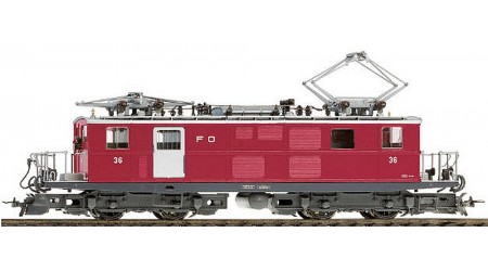 Bemo 1361 221 Zahnrad-Oldtimerlok HGe 4/4 I 36 der Furka-Oberalp-Bahn (FO) , mit Digital-Sound-Decoder