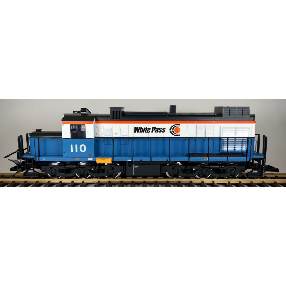 LGB 2055 / 44710 Set LGB White Pass & Yukon Alco mit Caboose