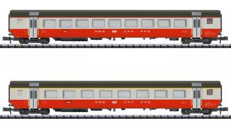 Minitrix 18721 Schnellzugwagen-Set "Swiss Express" SBB Teil 2