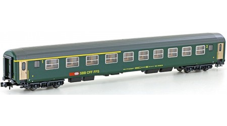 Kato/Hobbytrain 23120 RIC Personenwagen 1. Klasse der SBB, Epoche IV/V