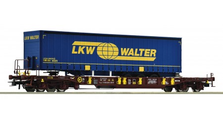 Roco 76221 Taschenwagen T3 der AAE "LKW Walter"