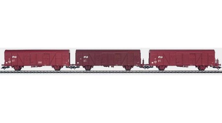 Märklin 47313 - 3 Gedeckte Güterwagen der NS