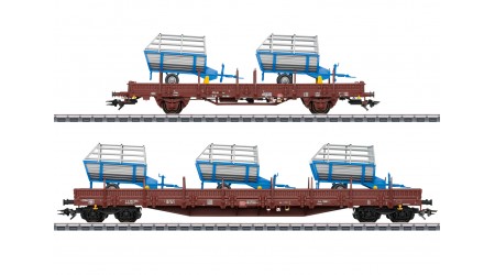 Märklin 46407 Güterwagen-Set 2 Landwirtschaftliche Geräte