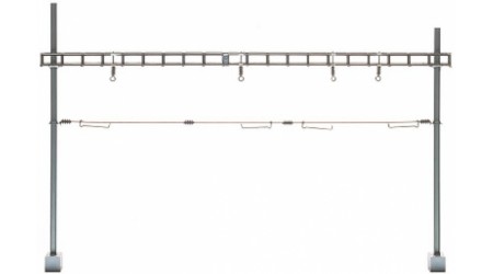 Sommerfeldt 387 Quertragwerk komplett mit 2 Masten, Bausatz (1 Stück)