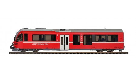 Bemo 3298 118 Universal-Steuerwagen Bt 528 08 neurot der RhB