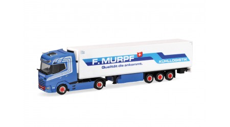 Herpa 318058 DAF XG+ Kühlkoffer-Sattelzug "Murpf"