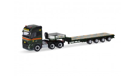 Herpa 318853 Volvo FH GL 6x4 Semitieflade-Sattelzug "Emil Egger"