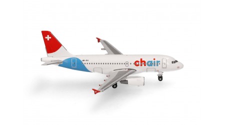 Herpa 537926 Chair Airlines Airbus A319 – HB-JOJ