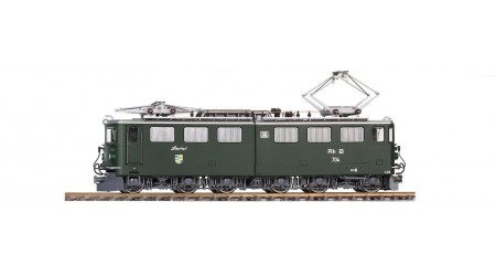 Bemo 1354 114 E-Lok Ge 6/6 II 704 der RhB, grün "Davos" mit Sound-Decoder