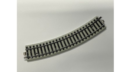 Primex 5072 Gleis gebogen Normalkreis, Radius 360mm. (Metallgleis)
