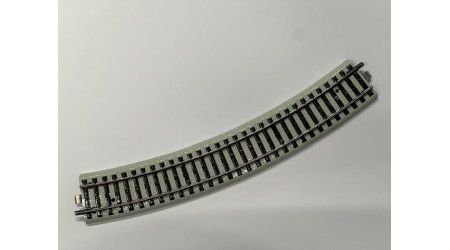 Primex 5077 Gleis gebogen Normalkreis, Radius 437,4mm. (Metallgleis)