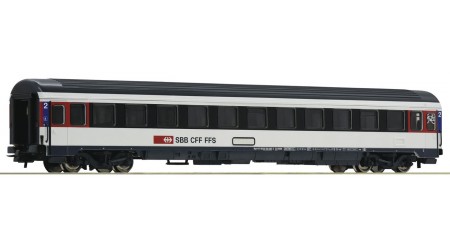 Roco 54167 Eurocity-Abteilwagen 2. Klasse der SBB