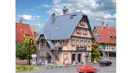 Vollmer 47661 Boutique Babyland mit Inneneinrichtung und LED-Beleuchtung - Spur N