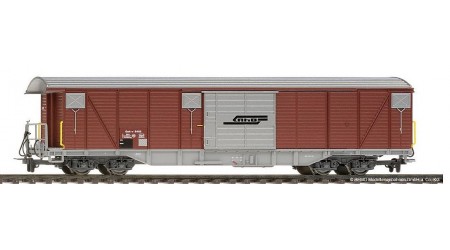 Bemo 2278 175 Großraumgüterwagen Gak-v 5415 mit silbernen Türen der RhB