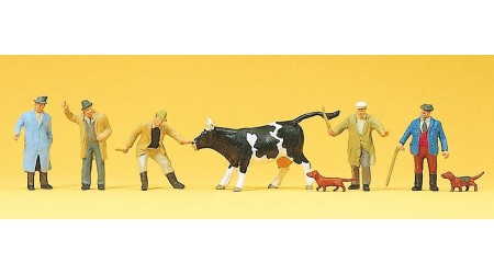 Preiser 10048 Viehhandel