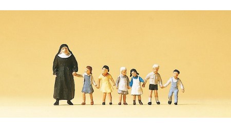 Preiser 10401 Nonne, Kinder