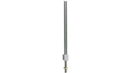 Sommerfeldt 390 H-Profil-Mast aus Neusilber, 53 mm hoch (5 Stück)