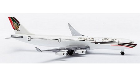 Herpa 504560 Gulf Air Airbus A340-300