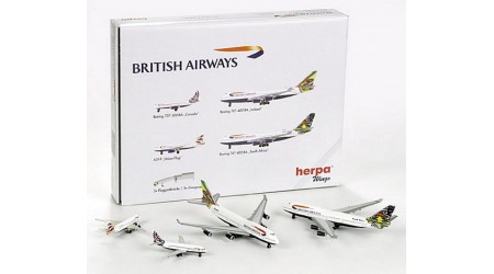 Herpa 512190 - 4er Set British Airways
