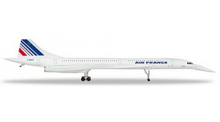 Herpa 532839 Air France Concorde - nose down position