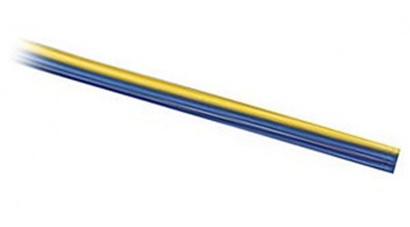 Brawa 3172 Flachbandkabel 3-adrig, blau/blau/gelb, 0,14 mm²