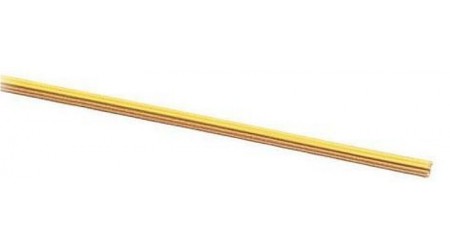 Brawa 3199 Flachbandkabel 2-adrig, braun/gelb, 0,14 mm²