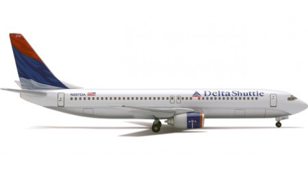 Herpa 560498 Delta Shuttle Boeing 737-800