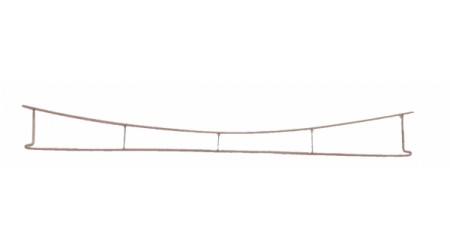 Sommerfeldt 146 Fahrdraht verkupfert 0,7 x 315 mm (5 Stück)