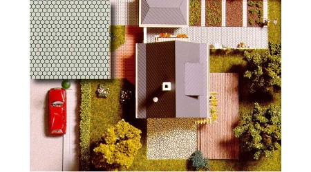 Busch 7036 Dekoplatten »Pflastersteine«