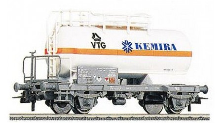 Roco 47080 - 2 achsiger Kesselwagen mit Bremserbühne "VTG/Kemira", Epoche V