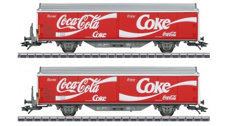 Märklin 48344 Schiebewandwagen-Set "Coca-Cola"