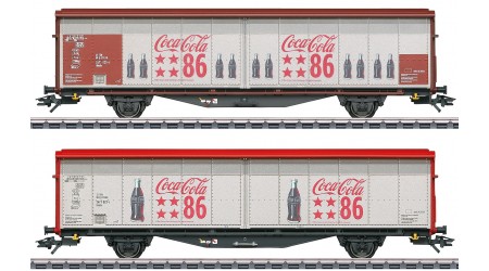 Märklin 48345 Schiebewandwagen-Set "Coca-Cola"