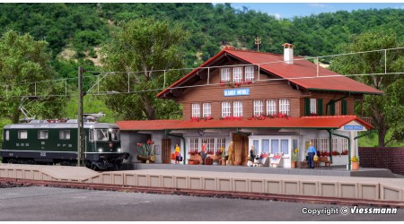 Kibri 39508 Bahnhof "Blausee-Mitholz"